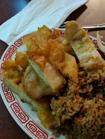 All White Meat Mandarin Chicken and Pork Fried Rice