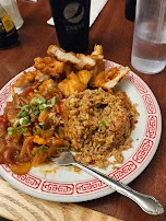 Orange Chicken and Chow Mein